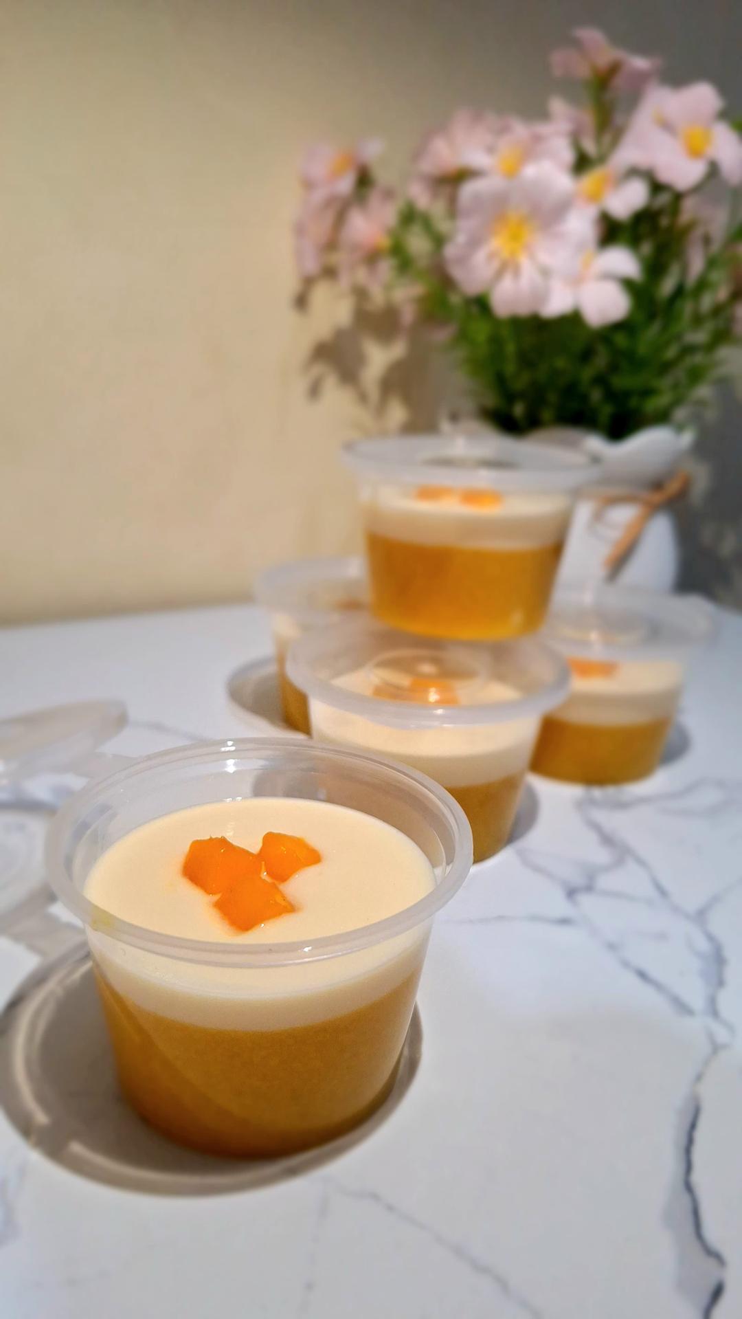 Pudding Mangga Vla Keju