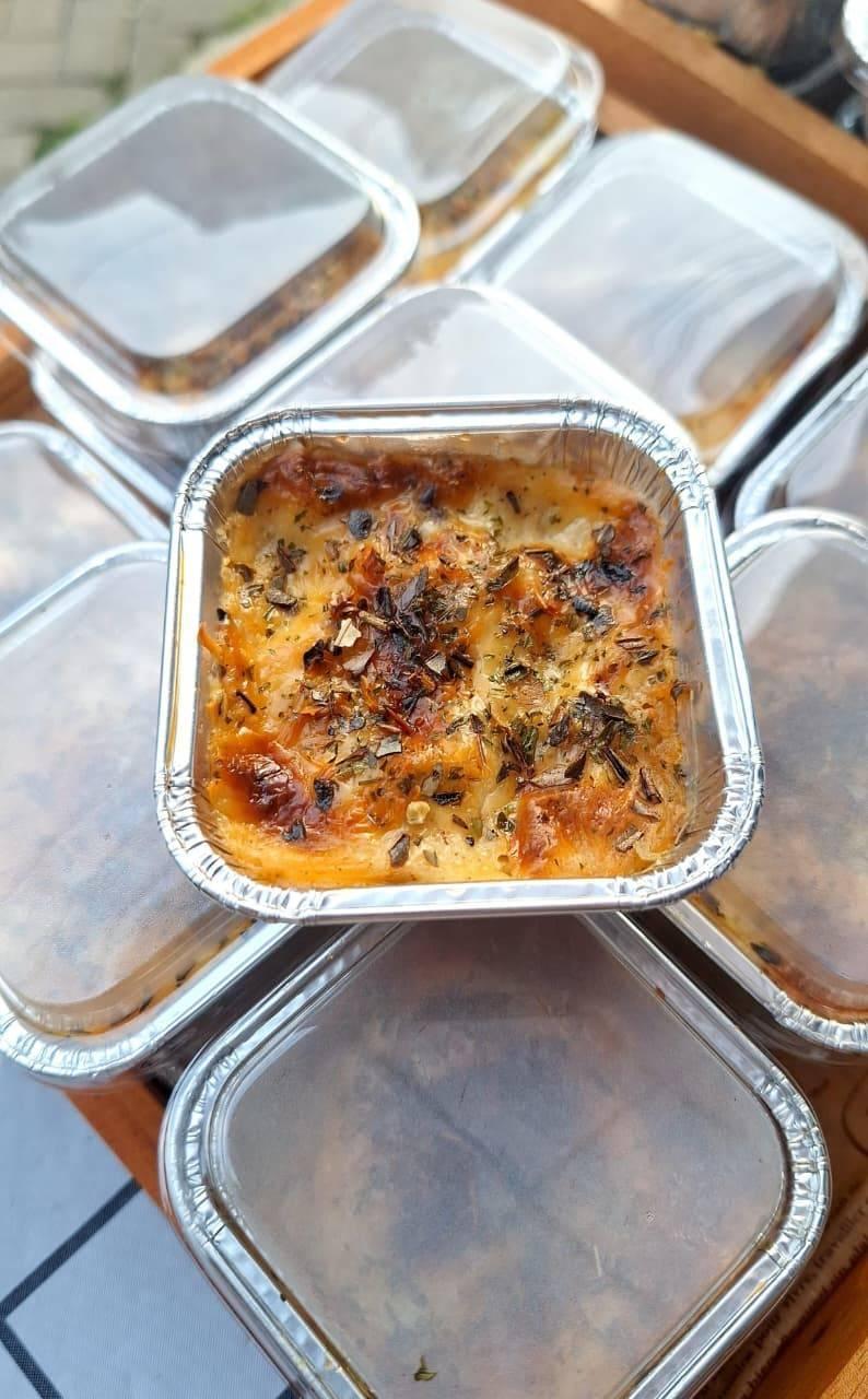 Mini Spaghetti Bolognese Brulee